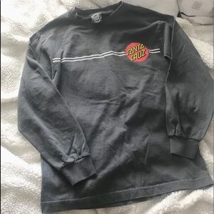 long sleeve santa cruz shirt